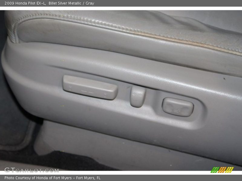 Billet Silver Metallic / Gray 2009 Honda Pilot EX-L