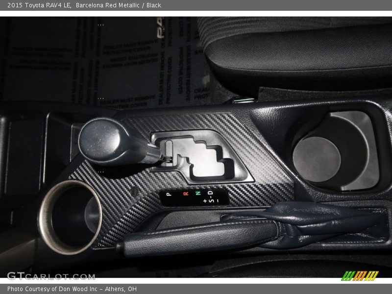 Barcelona Red Metallic / Black 2015 Toyota RAV4 LE