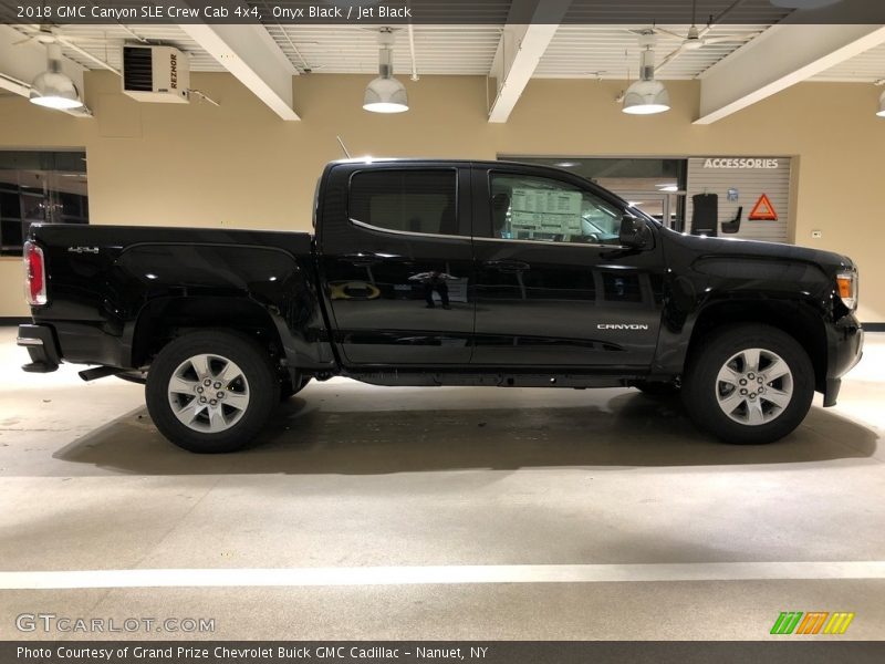 Onyx Black / Jet Black 2018 GMC Canyon SLE Crew Cab 4x4