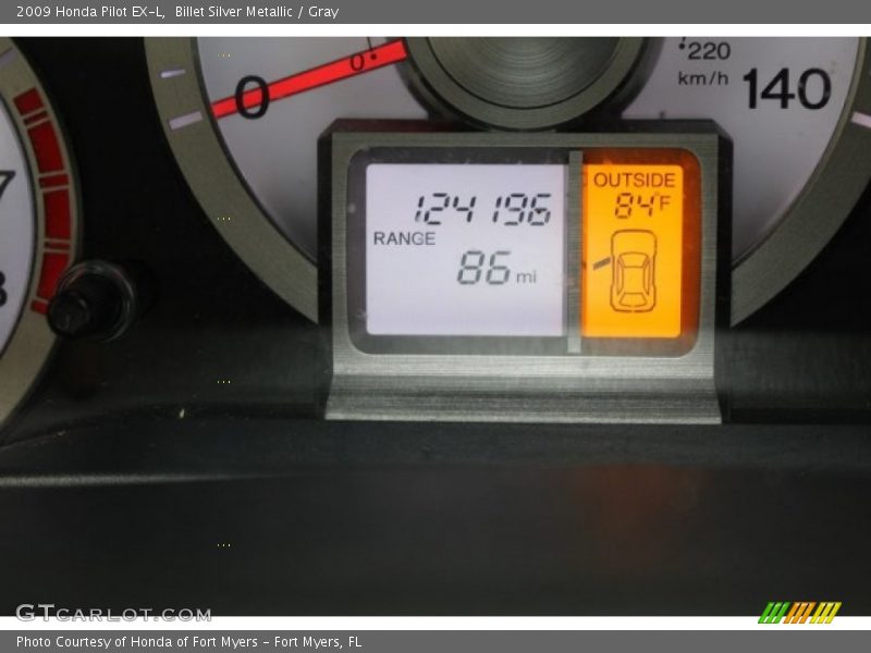 Billet Silver Metallic / Gray 2009 Honda Pilot EX-L