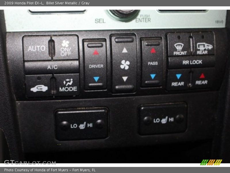 Billet Silver Metallic / Gray 2009 Honda Pilot EX-L