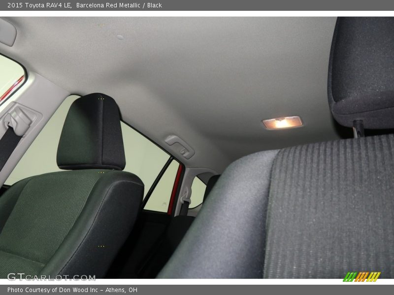 Barcelona Red Metallic / Black 2015 Toyota RAV4 LE