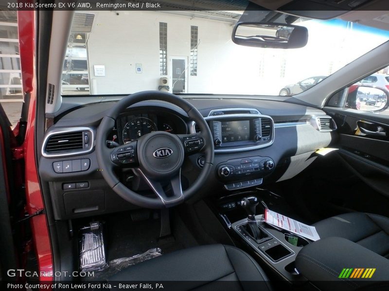 Remington Red / Black 2018 Kia Sorento EX V6 AWD