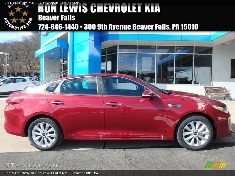 Remington Red / Black 2018 Kia Optima S