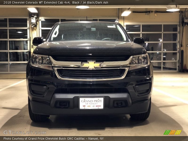 Black / Jet Black/Dark Ash 2018 Chevrolet Colorado WT Extended Cab 4x4