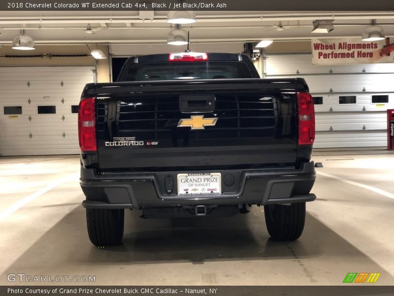 Black / Jet Black/Dark Ash 2018 Chevrolet Colorado WT Extended Cab 4x4