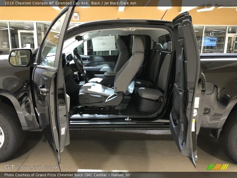 Black / Jet Black/Dark Ash 2018 Chevrolet Colorado WT Extended Cab 4x4
