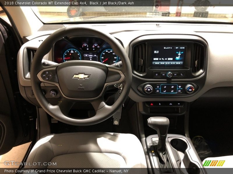 Black / Jet Black/Dark Ash 2018 Chevrolet Colorado WT Extended Cab 4x4