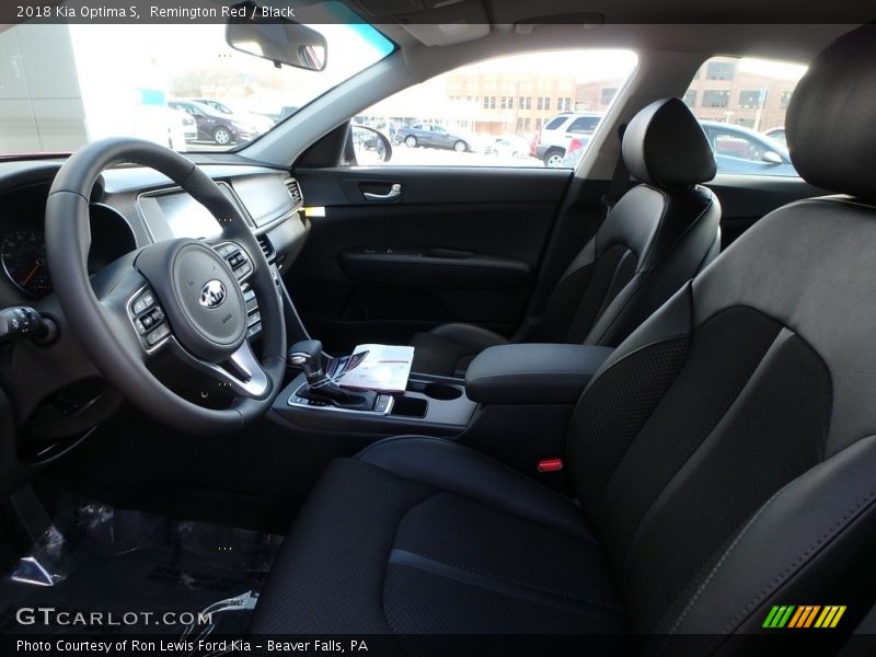 Remington Red / Black 2018 Kia Optima S