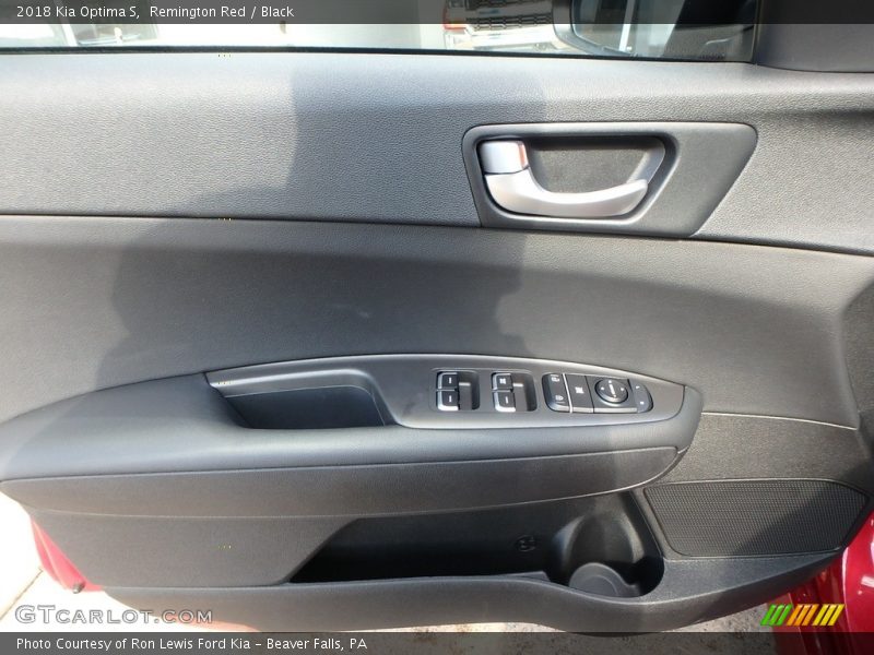 Remington Red / Black 2018 Kia Optima S