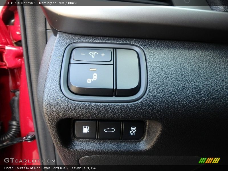 Remington Red / Black 2018 Kia Optima S