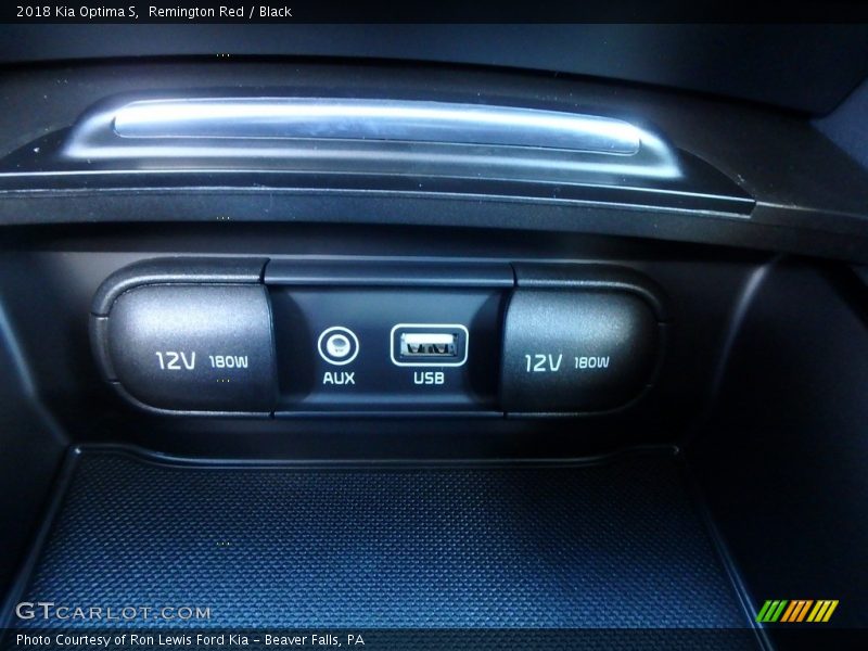 Remington Red / Black 2018 Kia Optima S