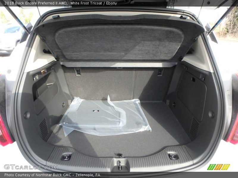 White Frost Tricoat / Ebony 2018 Buick Encore Preferred II AWD