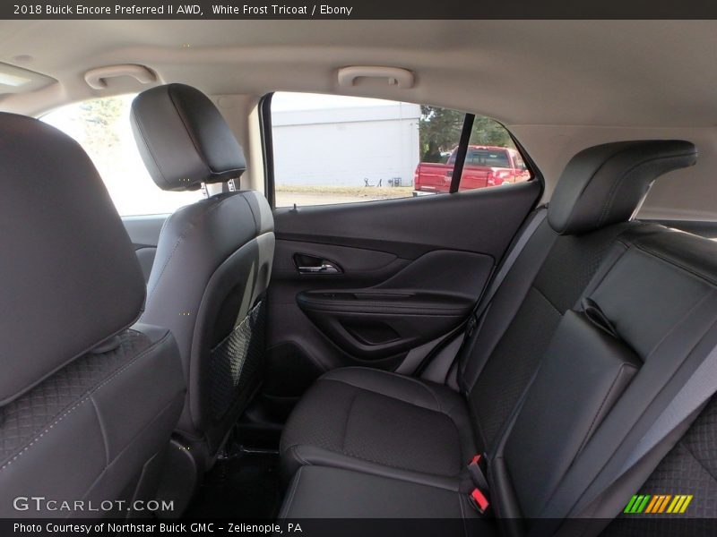 White Frost Tricoat / Ebony 2018 Buick Encore Preferred II AWD