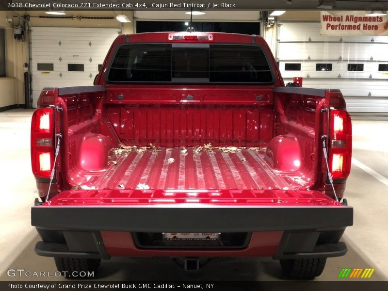 Cajun Red Tintcoat / Jet Black 2018 Chevrolet Colorado Z71 Extended Cab 4x4