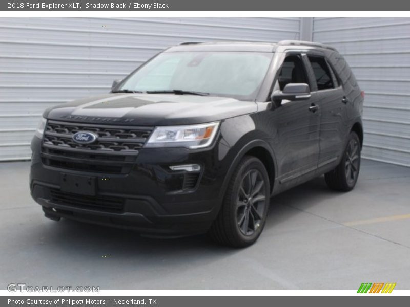 Shadow Black / Ebony Black 2018 Ford Explorer XLT