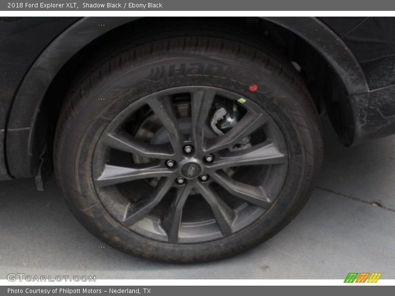 Shadow Black / Ebony Black 2018 Ford Explorer XLT