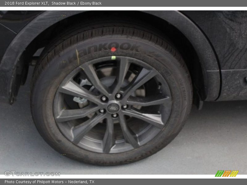Shadow Black / Ebony Black 2018 Ford Explorer XLT