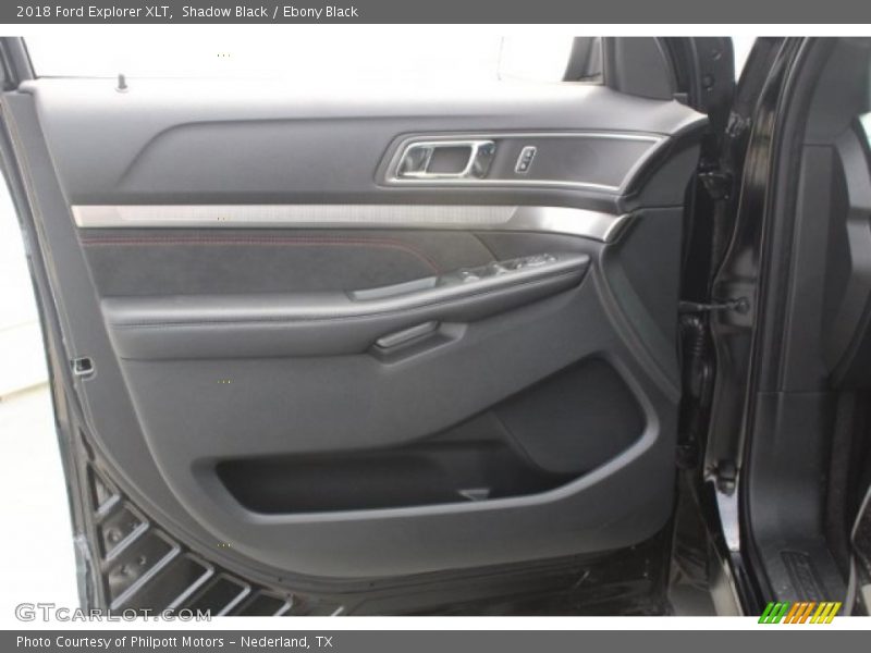 Shadow Black / Ebony Black 2018 Ford Explorer XLT