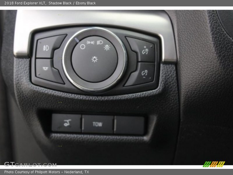 Shadow Black / Ebony Black 2018 Ford Explorer XLT