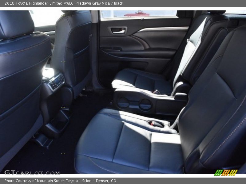 Predawn Gray Mica / Black 2018 Toyota Highlander Limited AWD