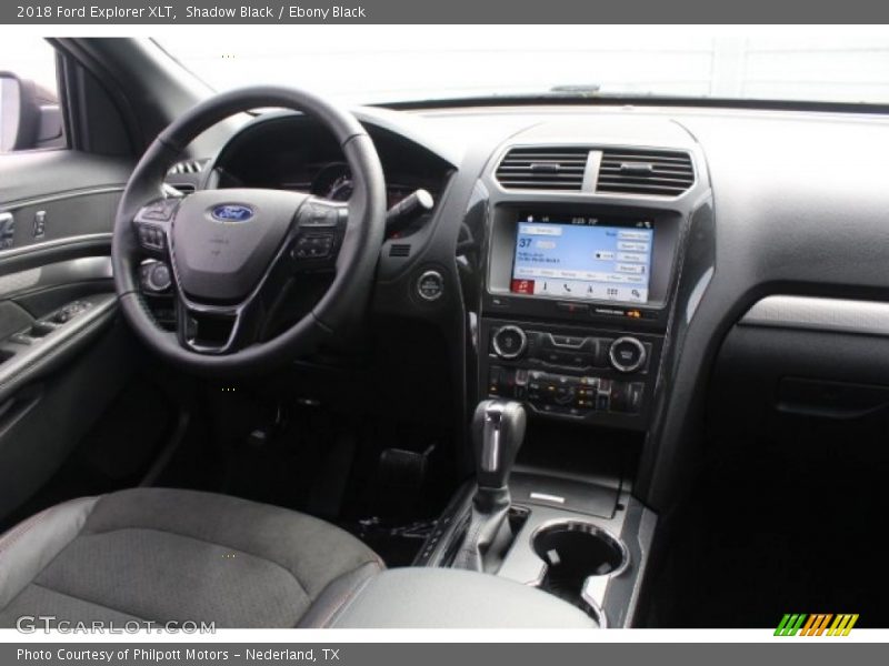 Shadow Black / Ebony Black 2018 Ford Explorer XLT