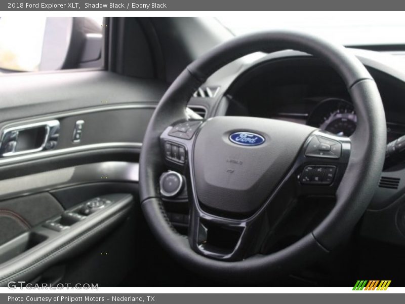 Shadow Black / Ebony Black 2018 Ford Explorer XLT