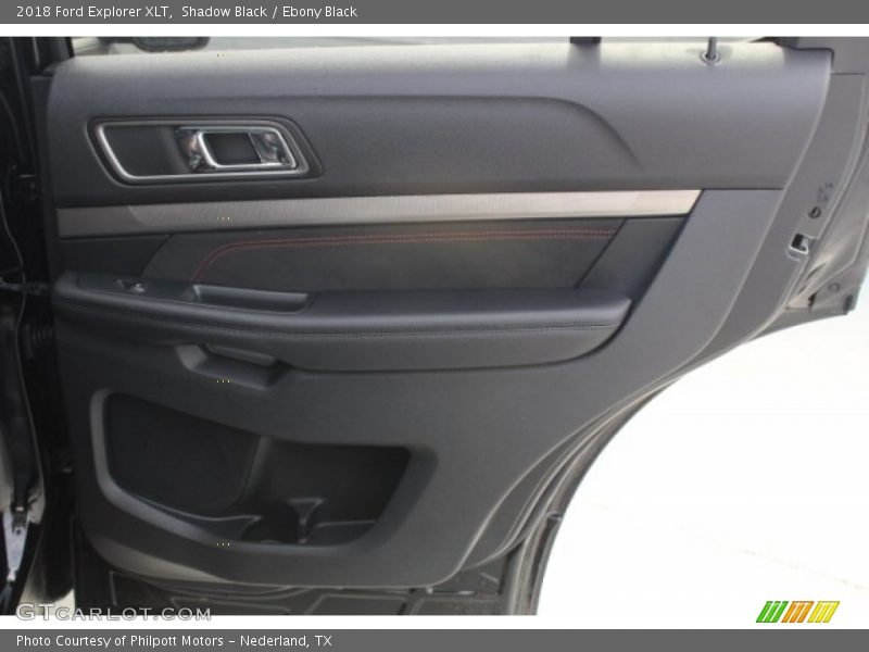 Shadow Black / Ebony Black 2018 Ford Explorer XLT