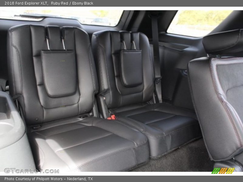 Ruby Red / Ebony Black 2018 Ford Explorer XLT