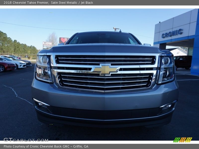 Satin Steel Metallic / Jet Black 2018 Chevrolet Tahoe Premier