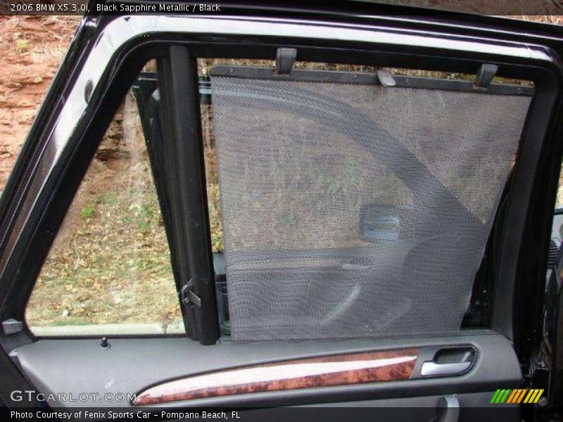 Black Sapphire Metallic / Black 2006 BMW X5 3.0i