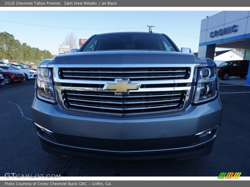 Satin Steel Metallic / Jet Black 2018 Chevrolet Tahoe Premier