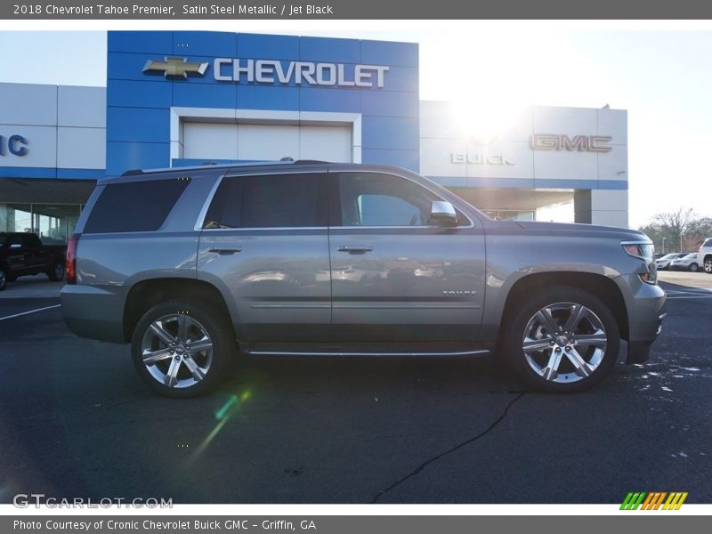 Satin Steel Metallic / Jet Black 2018 Chevrolet Tahoe Premier