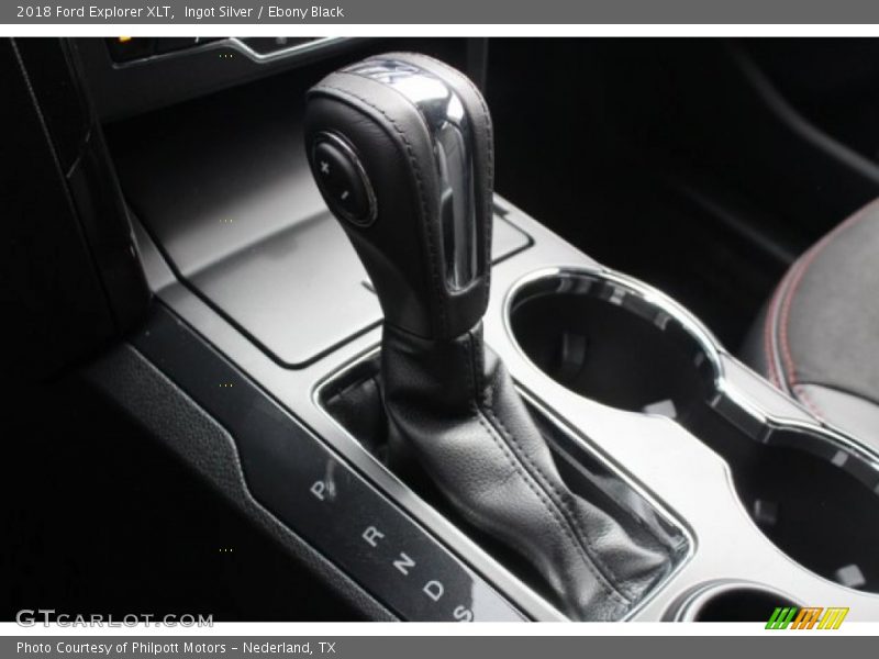 Ingot Silver / Ebony Black 2018 Ford Explorer XLT