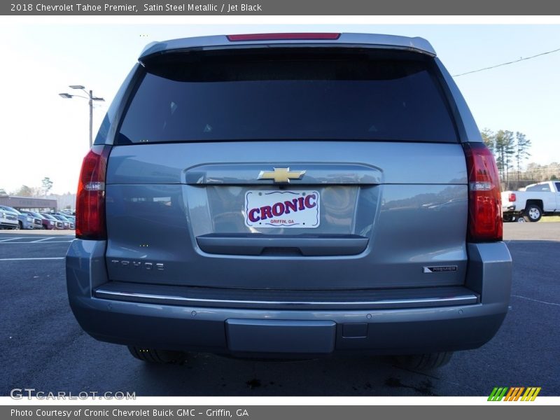 Satin Steel Metallic / Jet Black 2018 Chevrolet Tahoe Premier