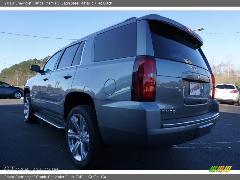 Satin Steel Metallic / Jet Black 2018 Chevrolet Tahoe Premier