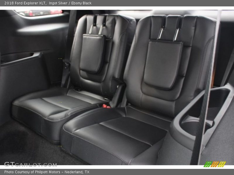 Ingot Silver / Ebony Black 2018 Ford Explorer XLT