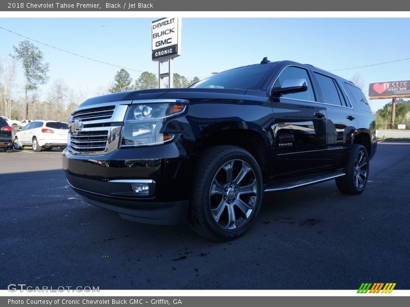 Black / Jet Black 2018 Chevrolet Tahoe Premier