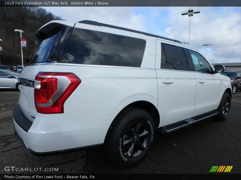 Oxford White / Ebony 2018 Ford Expedition XLT Max 4x4