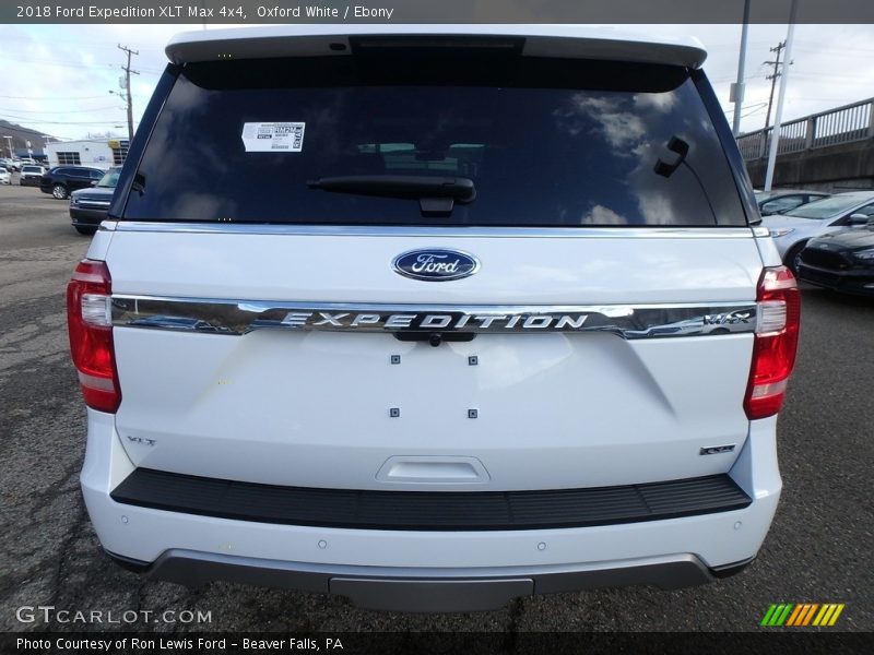 Oxford White / Ebony 2018 Ford Expedition XLT Max 4x4