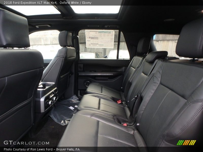 Oxford White / Ebony 2018 Ford Expedition XLT Max 4x4
