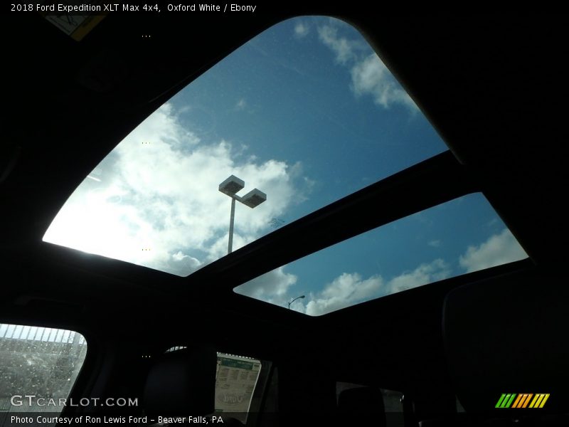 Oxford White / Ebony 2018 Ford Expedition XLT Max 4x4