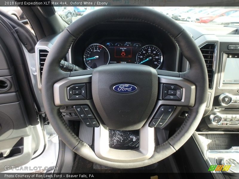 Oxford White / Ebony 2018 Ford Expedition XLT Max 4x4