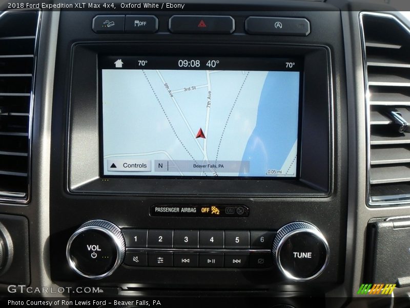 Oxford White / Ebony 2018 Ford Expedition XLT Max 4x4