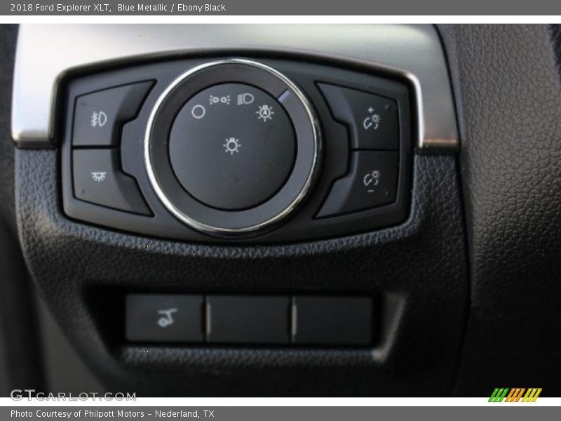 Blue Metallic / Ebony Black 2018 Ford Explorer XLT