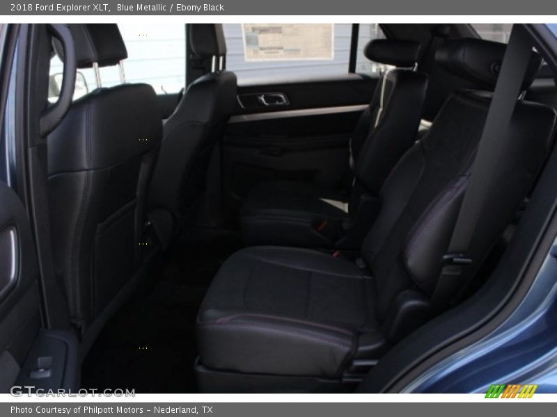 Blue Metallic / Ebony Black 2018 Ford Explorer XLT