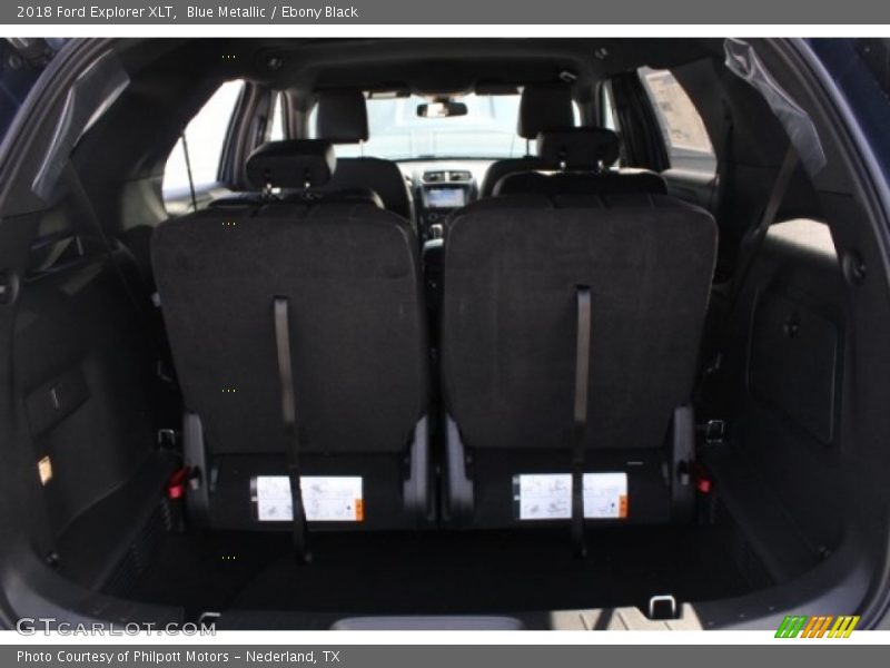 Blue Metallic / Ebony Black 2018 Ford Explorer XLT