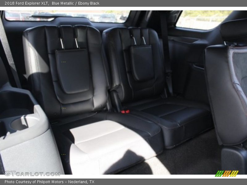 Blue Metallic / Ebony Black 2018 Ford Explorer XLT