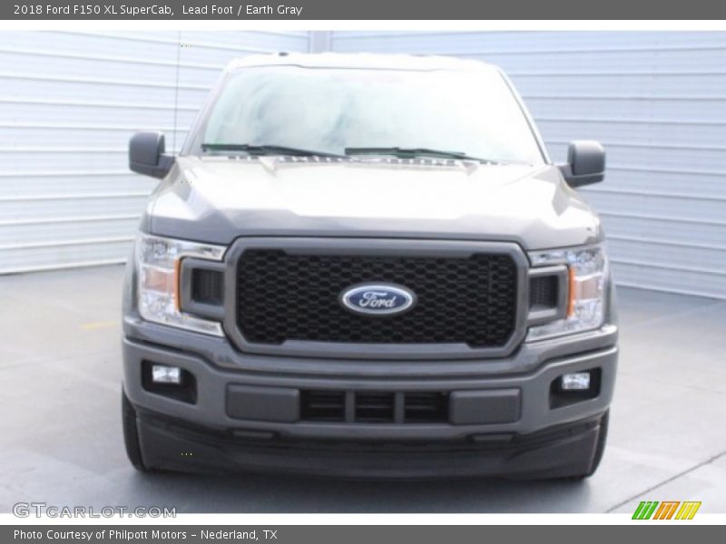 Lead Foot / Earth Gray 2018 Ford F150 XL SuperCab