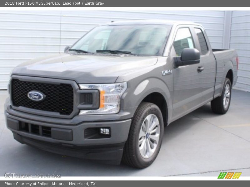 Lead Foot / Earth Gray 2018 Ford F150 XL SuperCab